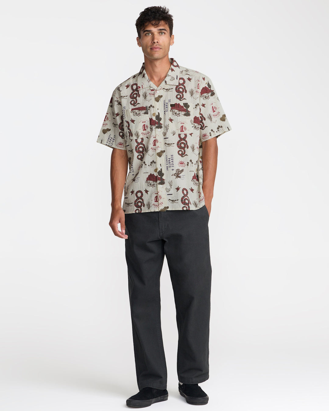 RVCA Wasteland Short Sleeve (Men&