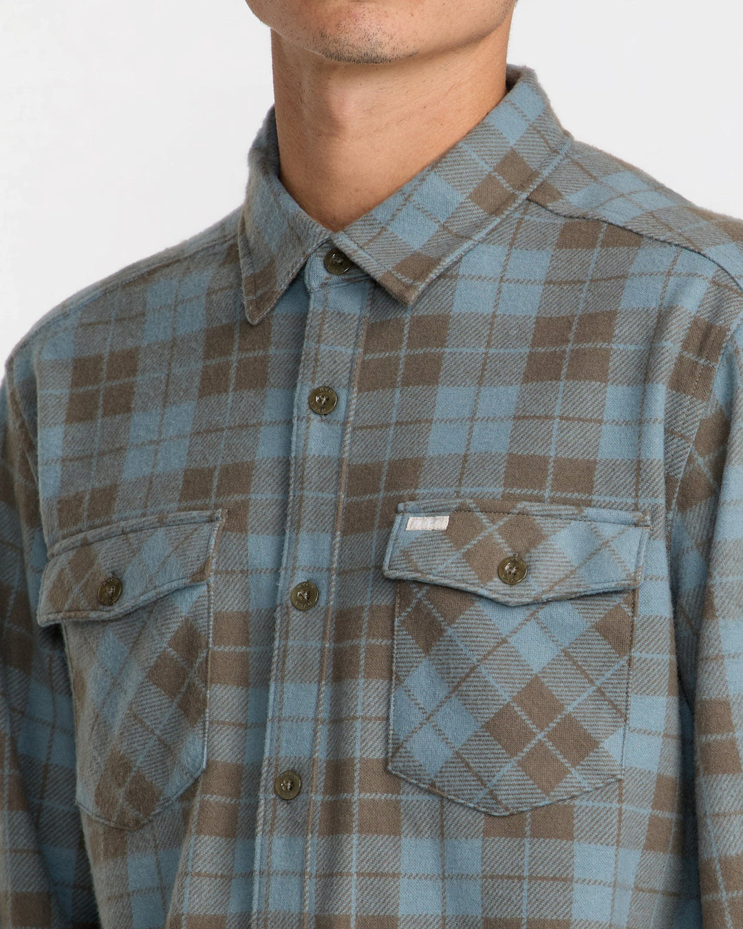 RVCA Vacancy Flannel Long Sleeve (Men&