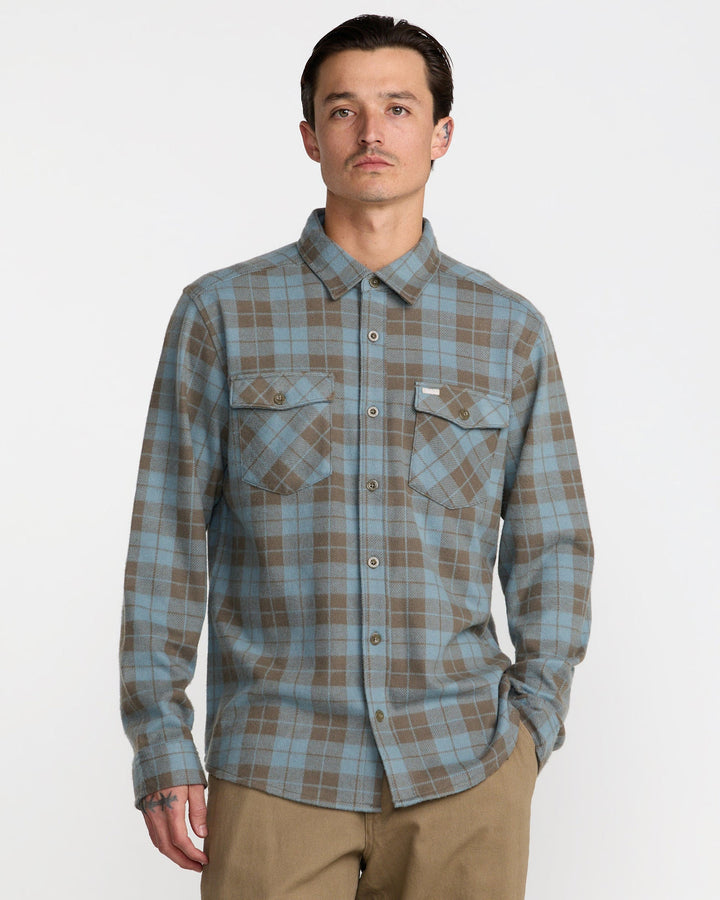 RVCA Vacancy Flannel Long Sleeve (Men&