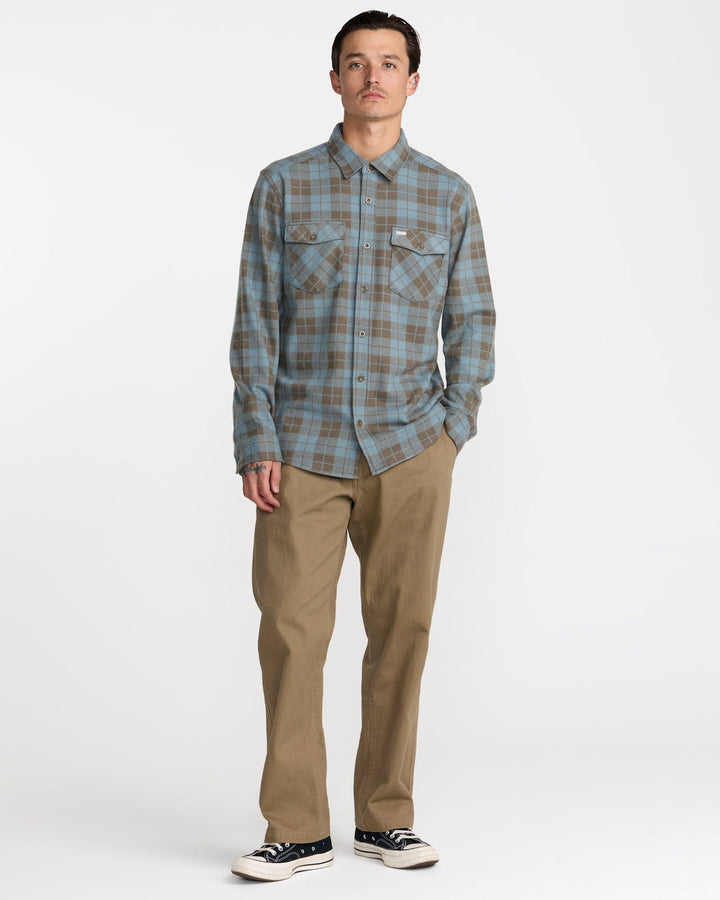 RVCA Vacancy Flannel Long Sleeve (Men&