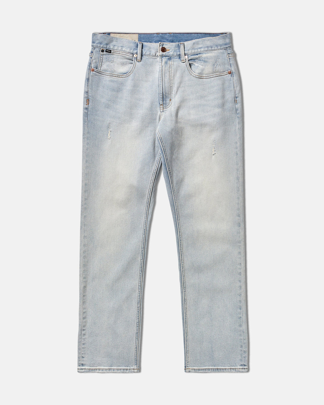 Rvca Weekend Anp Denim (Mens) | Bleach Wash