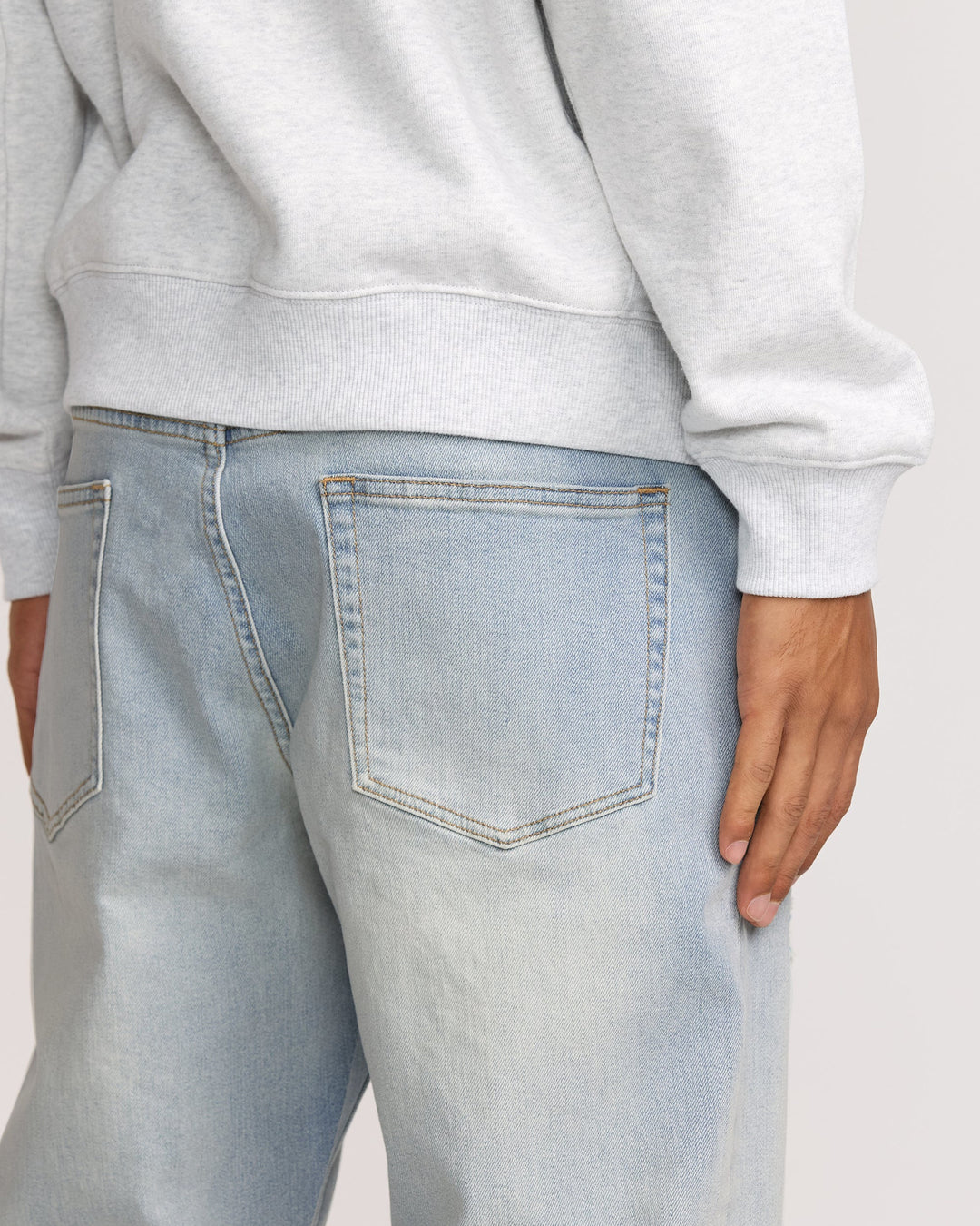Rvca Weekend Anp Denim (Mens) | Bleach Wash