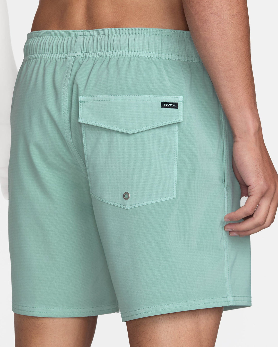 RVCA Va Pigment Elastic Short 16 (Mens) | Blue Haze