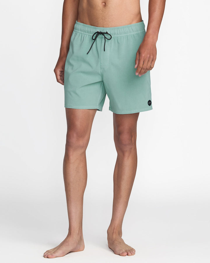RVCA Va Pigment Elastic Short 16 (Mens) | Blue Haze