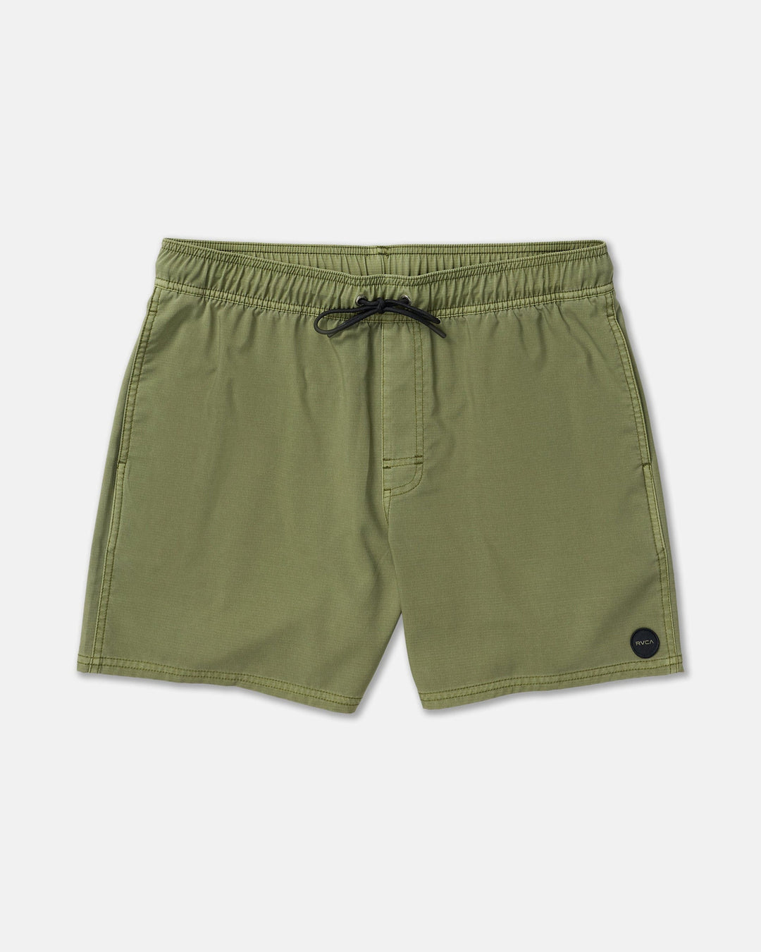 RVCA Va Pigment Elastic Short 16 (Mens) | Martini Olive