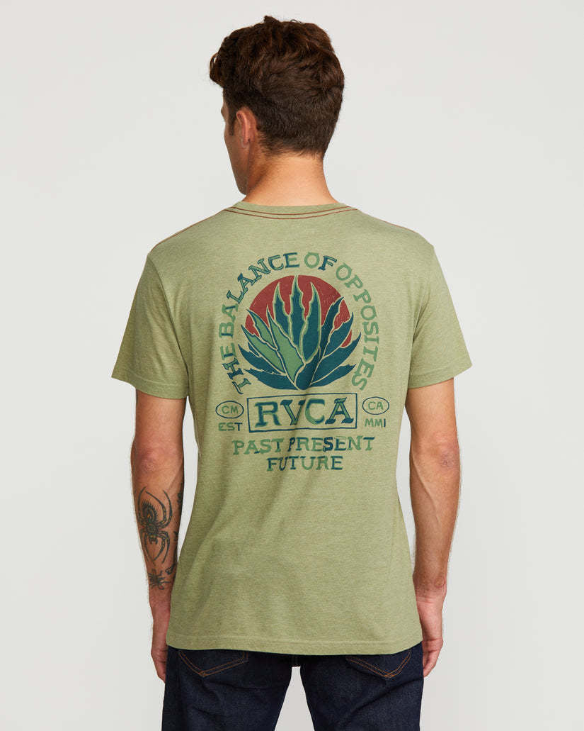 RVCA Script Sealed Short Sleeve Tee (Men&