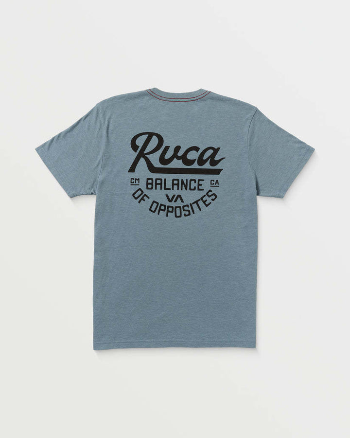 RVCA Script Sealed Short Sleeve Tee (Men&