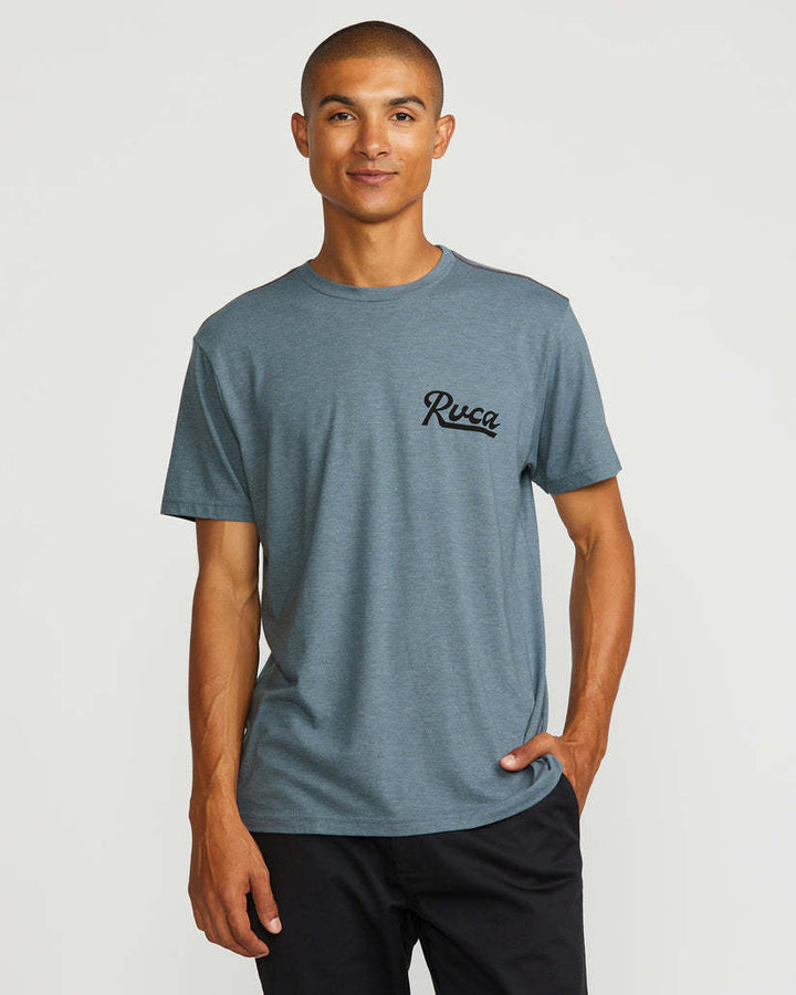RVCA Script Sealed Short Sleeve Tee (Men&