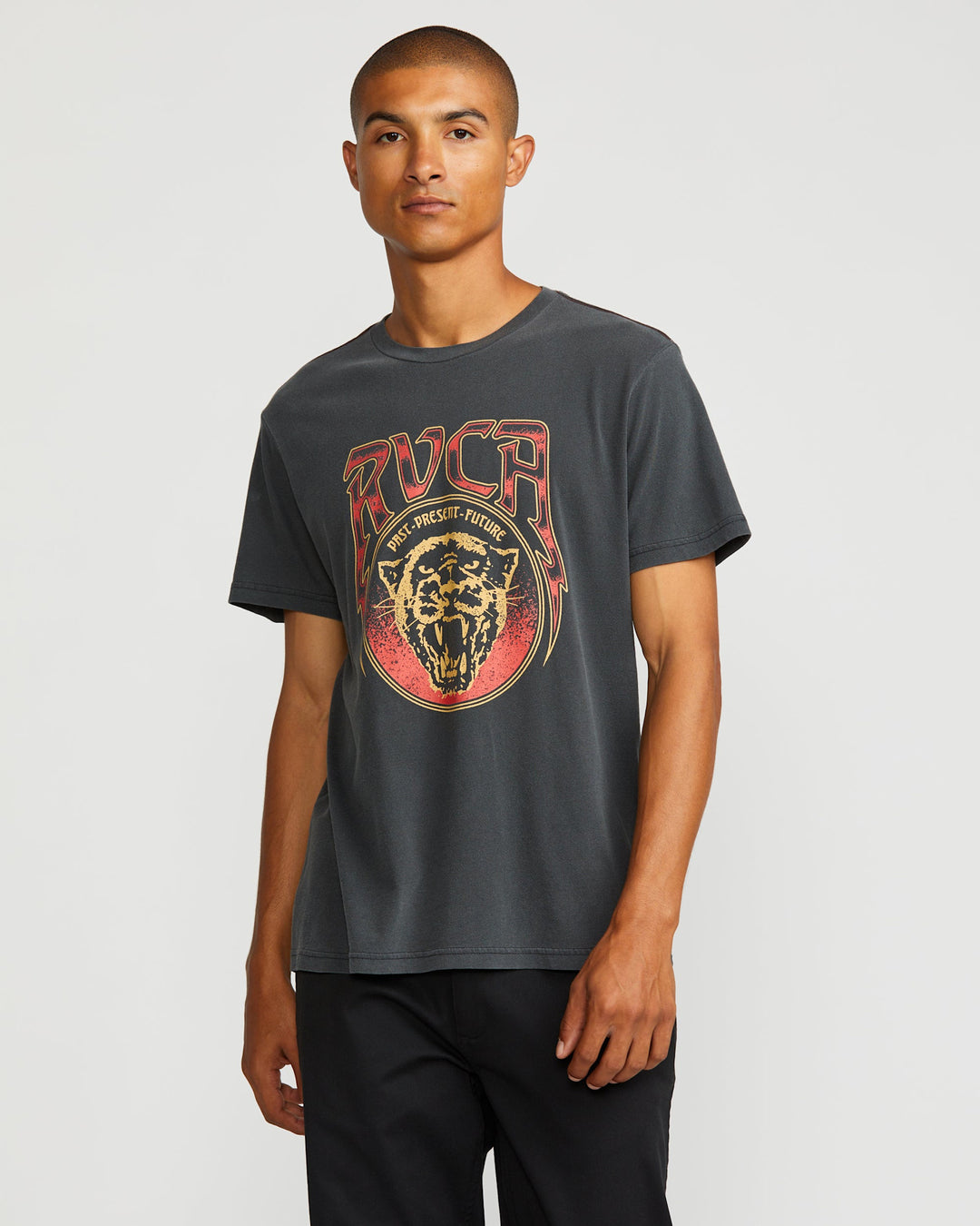 RVCA Rawr Short Sleeve Tee (Men&