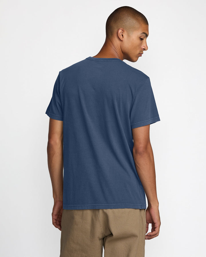 RVCA Contact Scripts Pocket Short Sleeve Tee (Men&