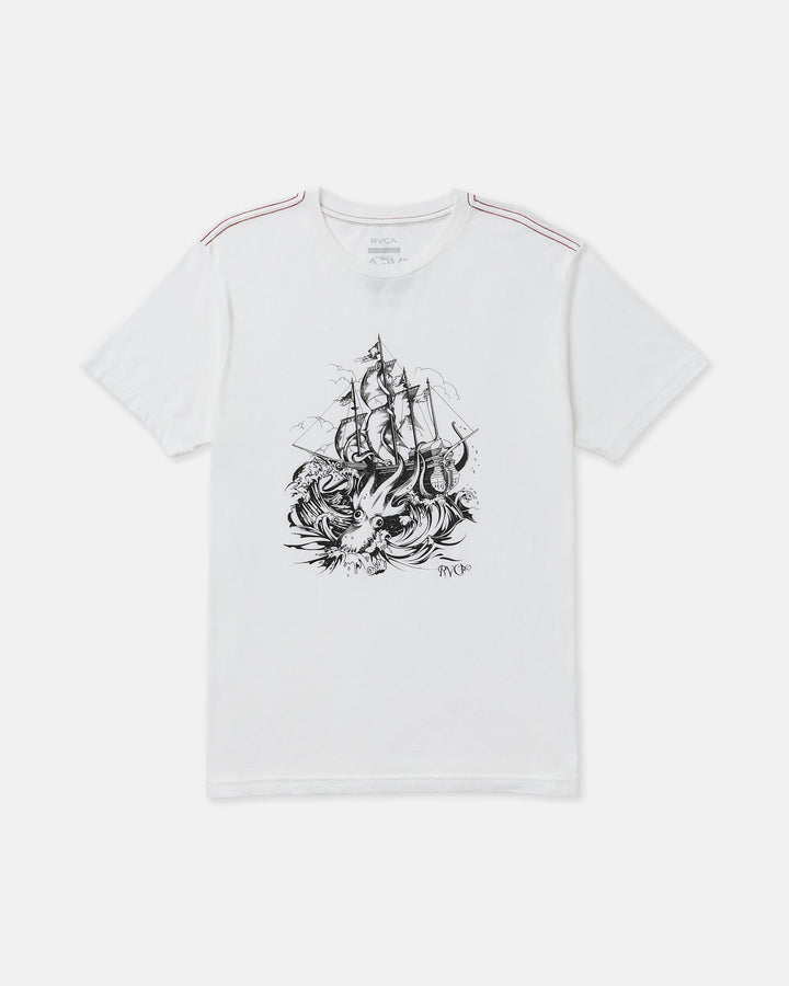 RVCA High Seas Short Sleeve Tee (Men&