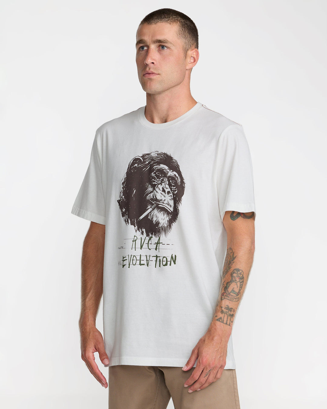 RVCA RVCA Evolution Short Sleeve Tee (Men&