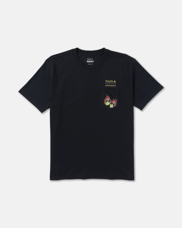 RVCA Hot Dice Short Sleeve Tee (Men&
