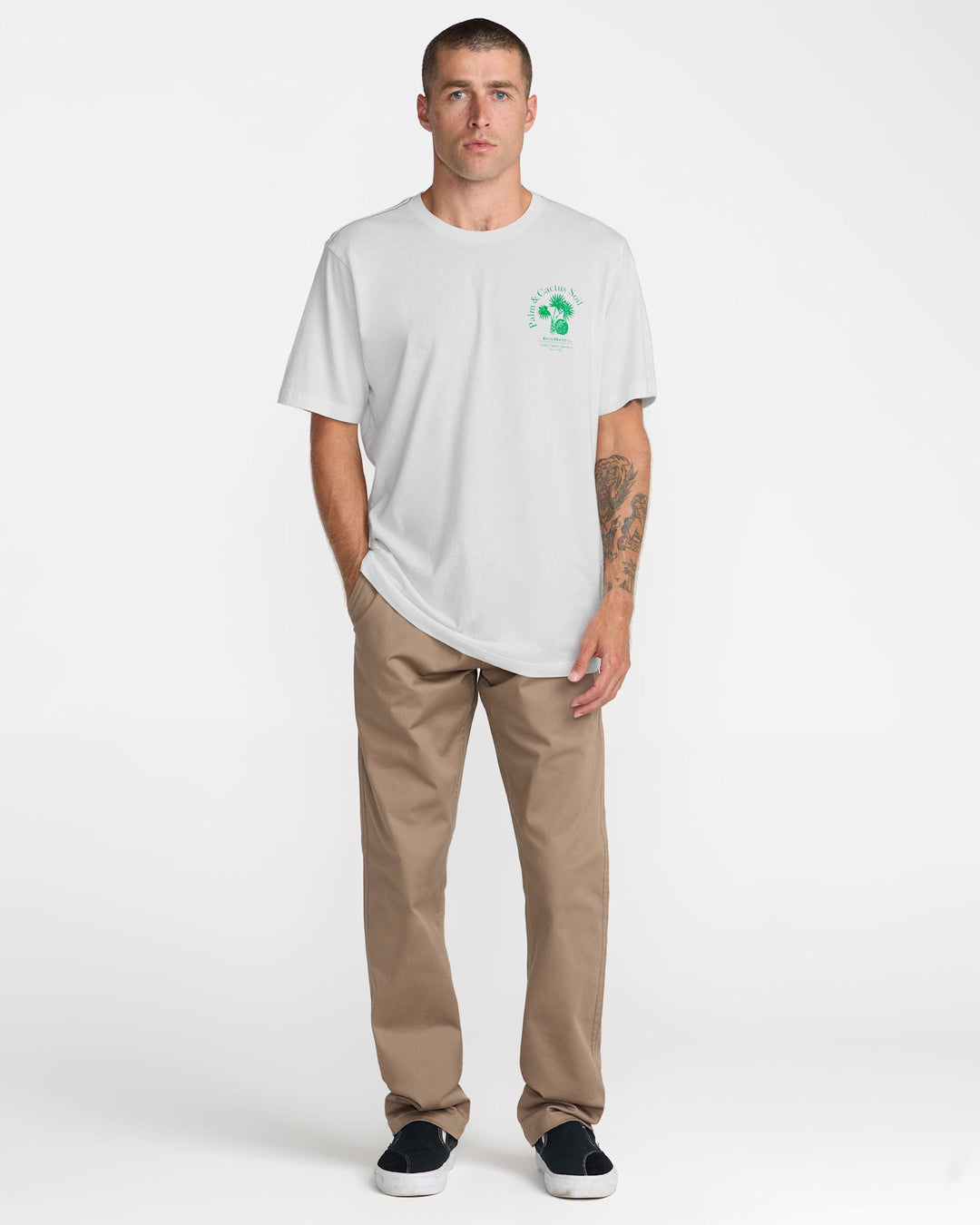 RVCA Soil Co Short Sleeve Tee (Men&