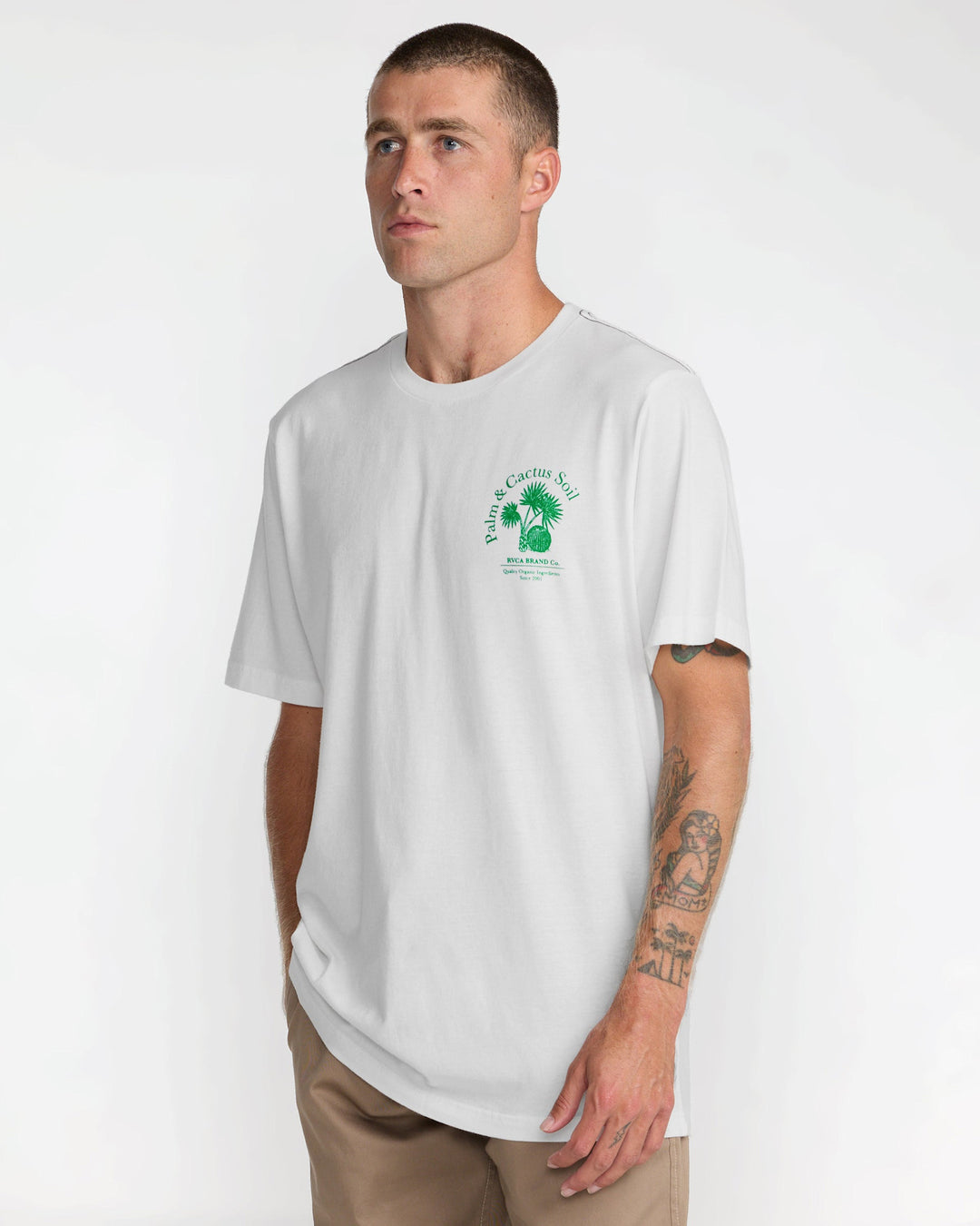 RVCA Soil Co Short Sleeve Tee (Men&