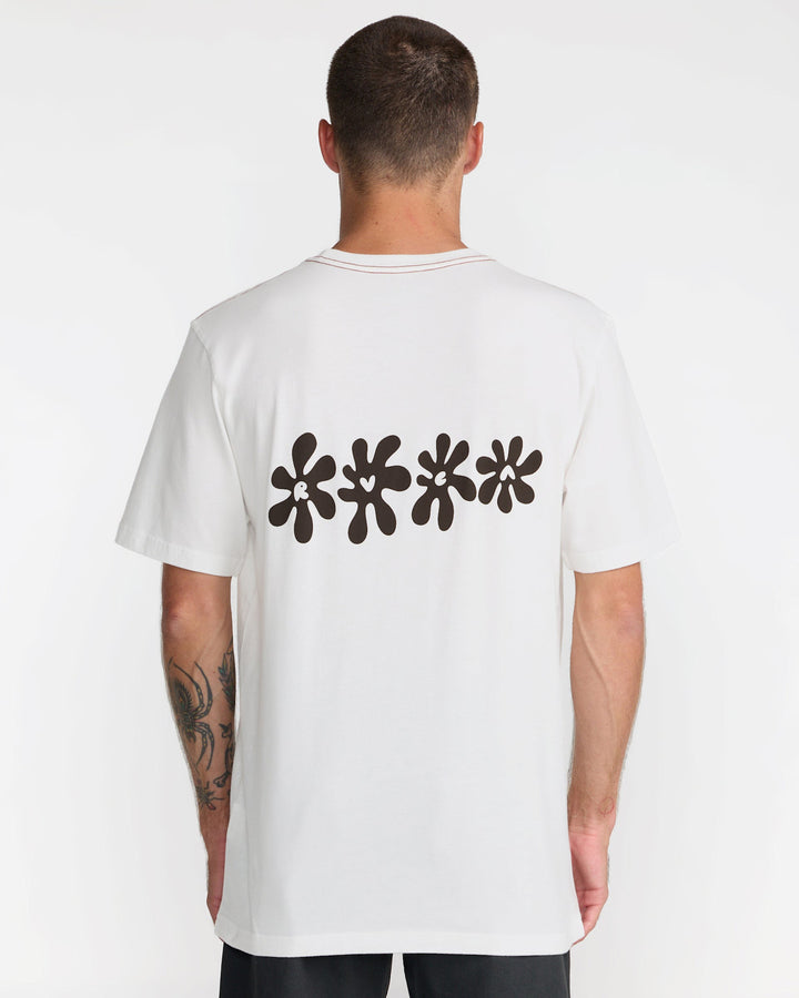 RVCA Bryce Bloom Short Sleeve Tee (Men&