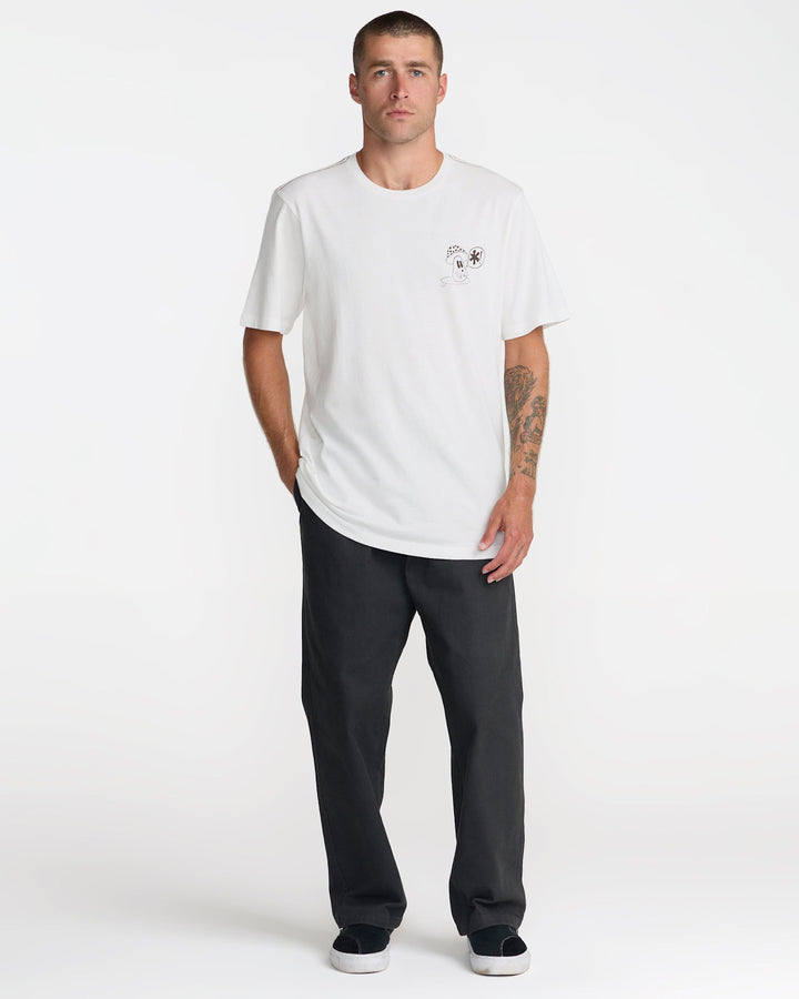 RVCA Bryce Bloom Short Sleeve Tee (Men&