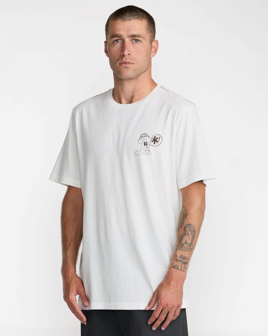 RVCA Bryce Bloom Short Sleeve Tee (Men&