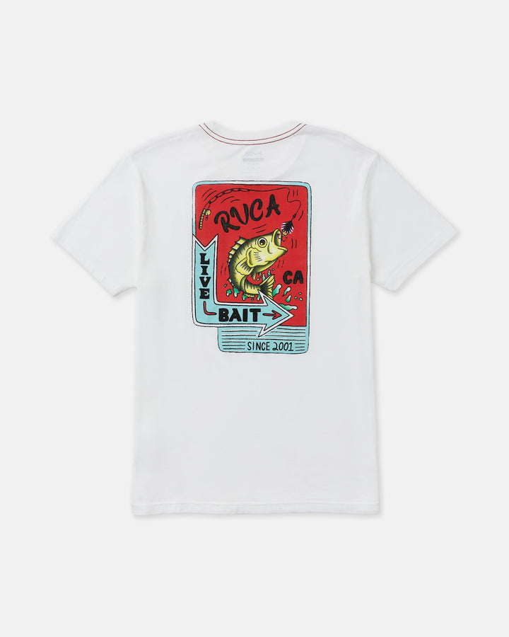 RVCA Live Bait Short Sleeve Tee (Men&