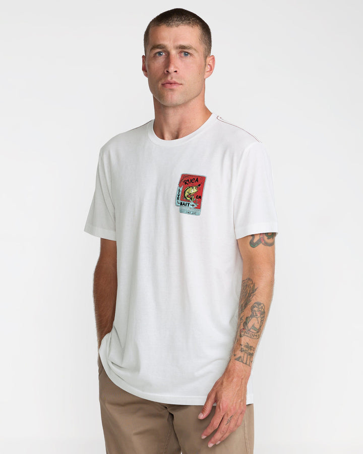 RVCA Live Bait Short Sleeve Tee (Men&