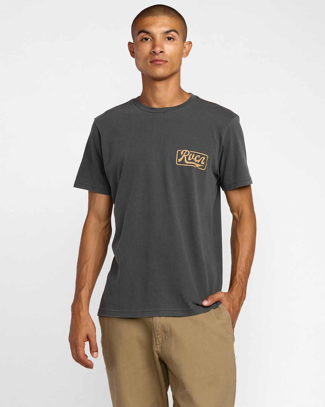 RVCA Frame Up Short Sleeve Tee (Men&