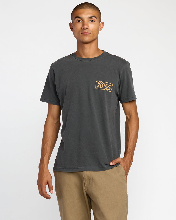 RVCA Frame Up Short Sleeve Tee (Men&