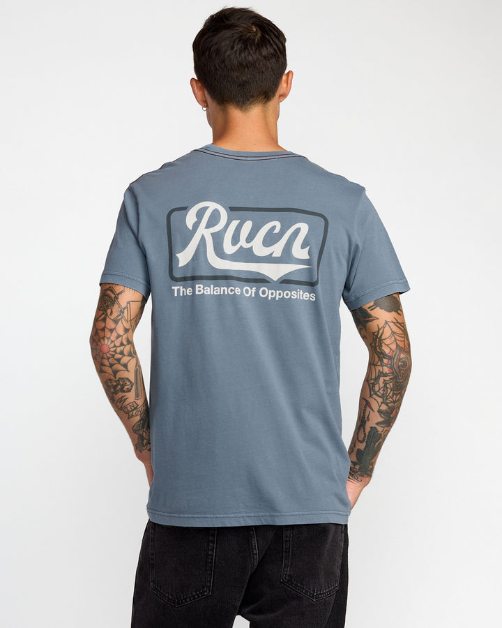 RVCA Frame Up Short Sleeve Tee (Men&