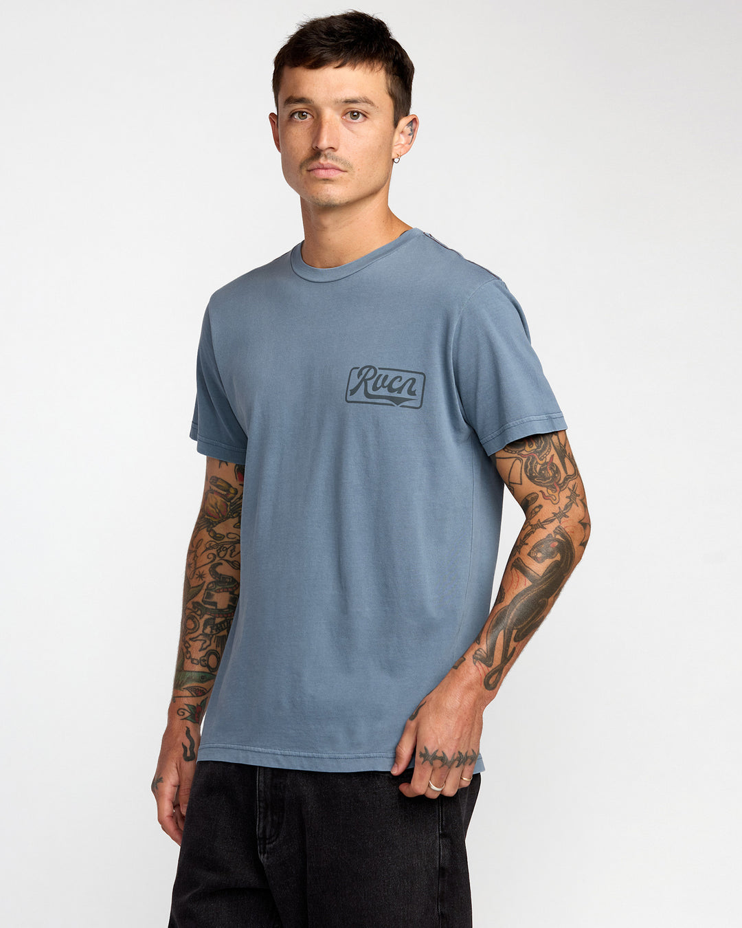 RVCA Frame Up Short Sleeve Tee (Men&