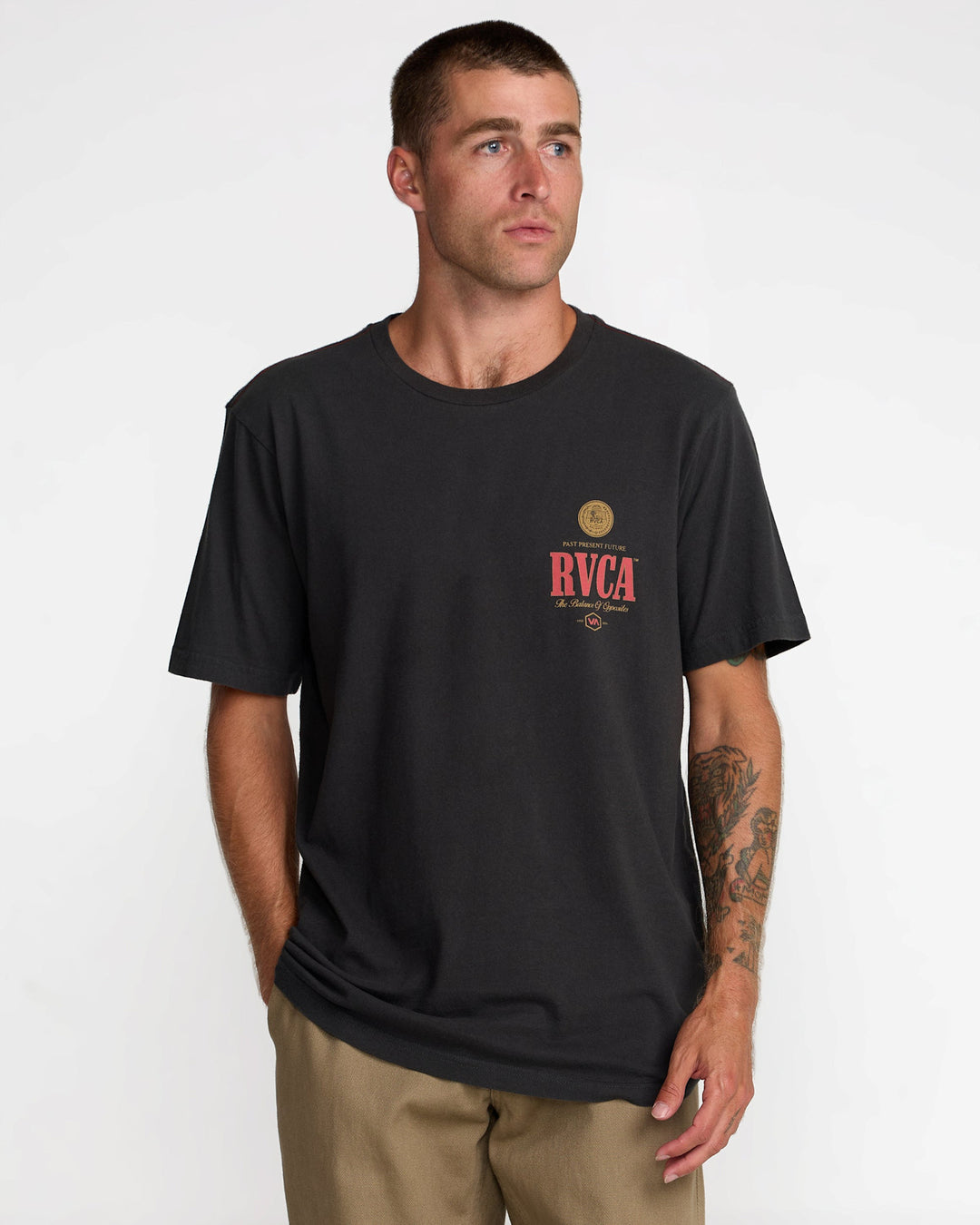 RVCA Philsner Short Sleeve Tee (Men&