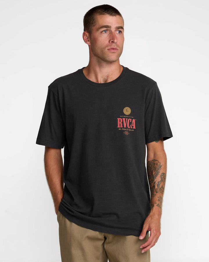 RVCA Philsner Short Sleeve Tee (Men&