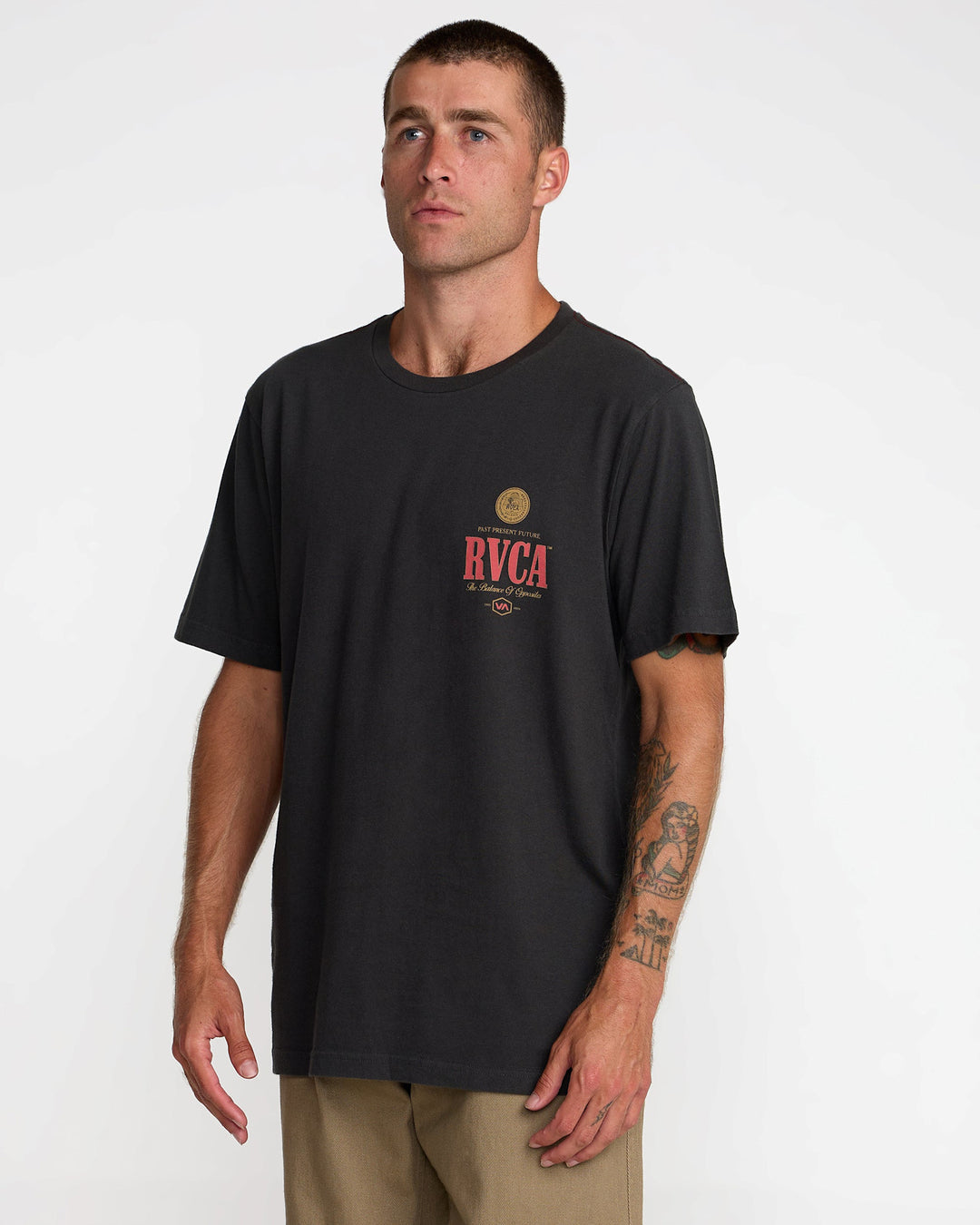 RVCA Philsner Short Sleeve Tee (Men&