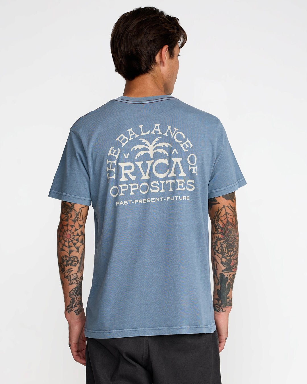 RVCA Palm Serif Short Sleeve Tee (Men&