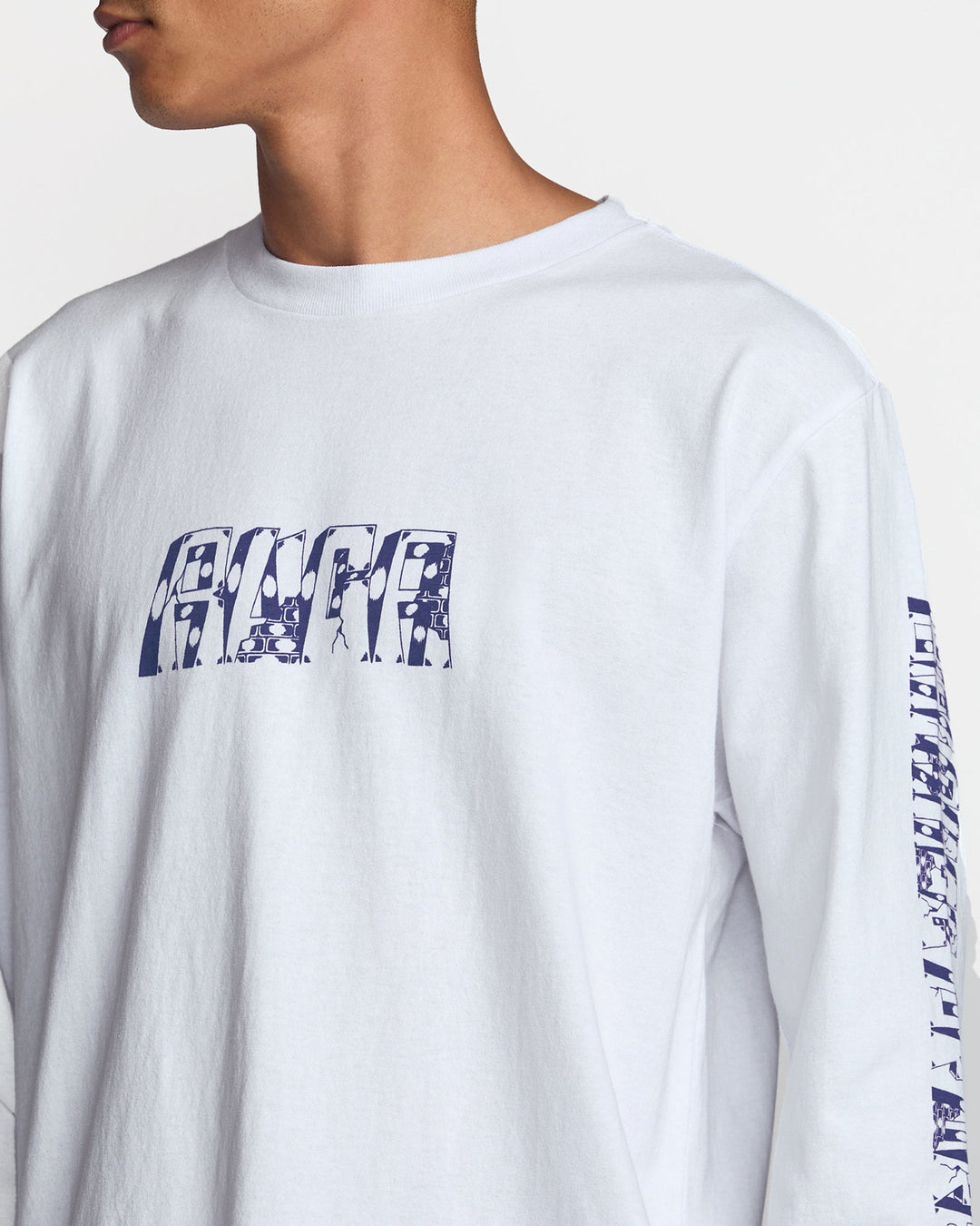 RVCA Barbarosa Long Sleeve Tee (Men&