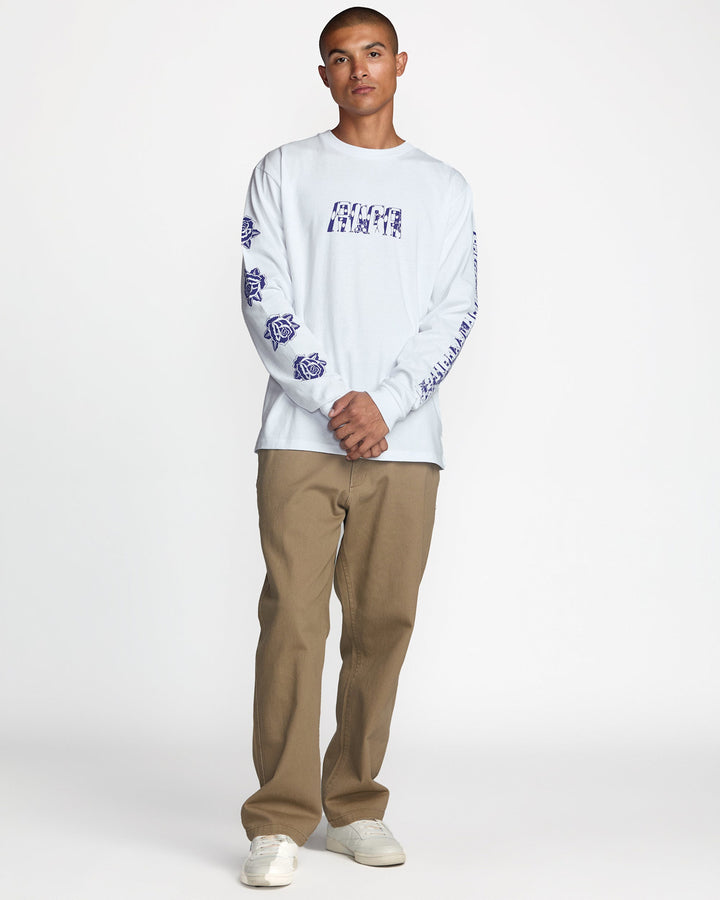 RVCA Barbarosa Long Sleeve Tee (Men&