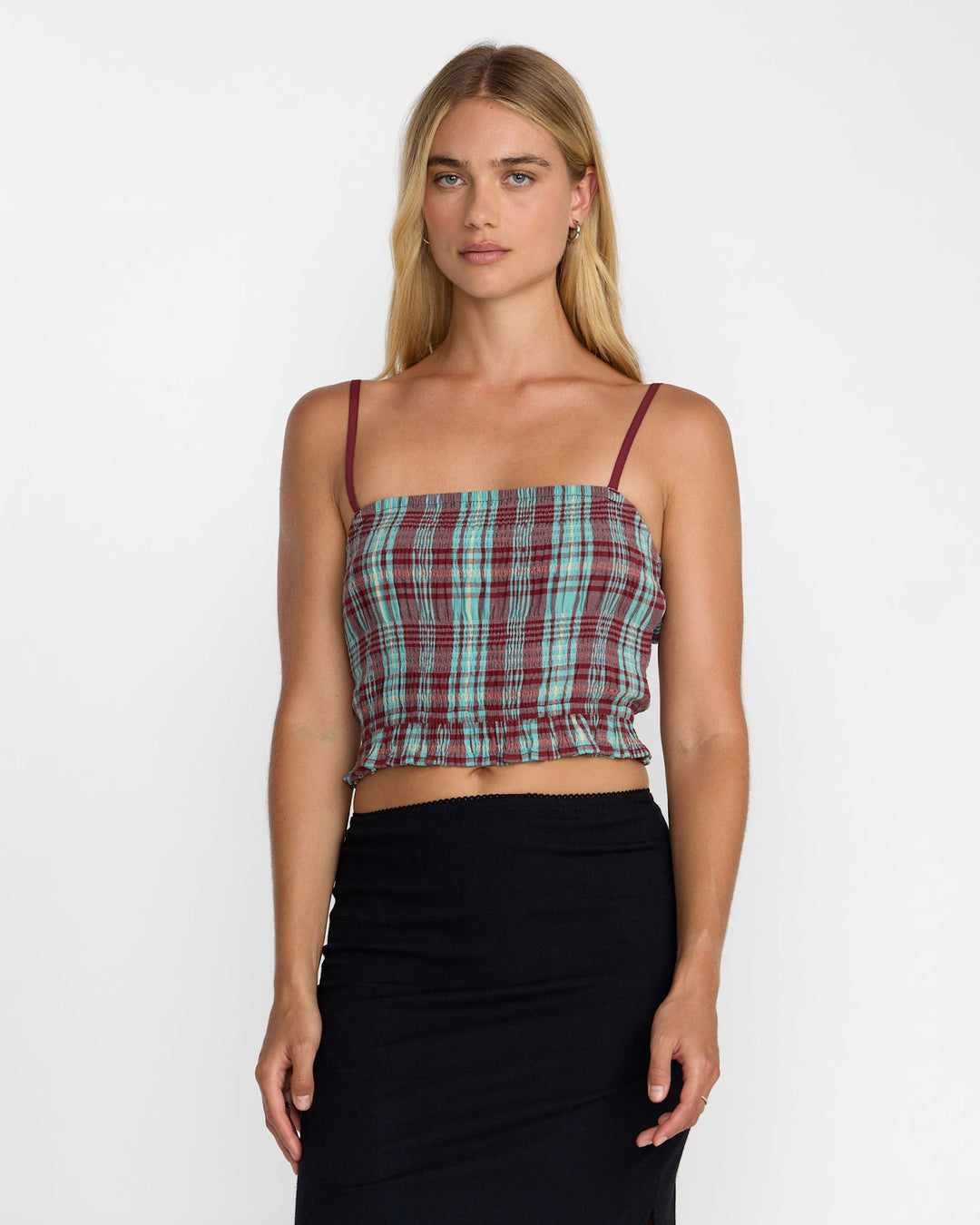 Rvca Isla Cami (Womens) | Aqua Haze