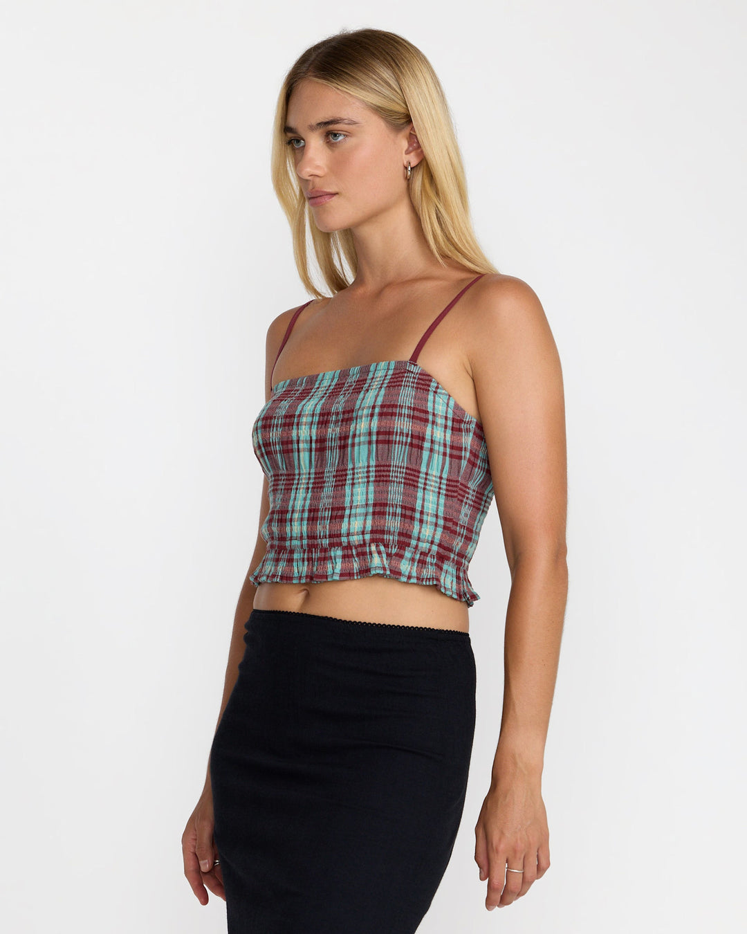 Rvca Isla Cami (Womens) | Aqua Haze