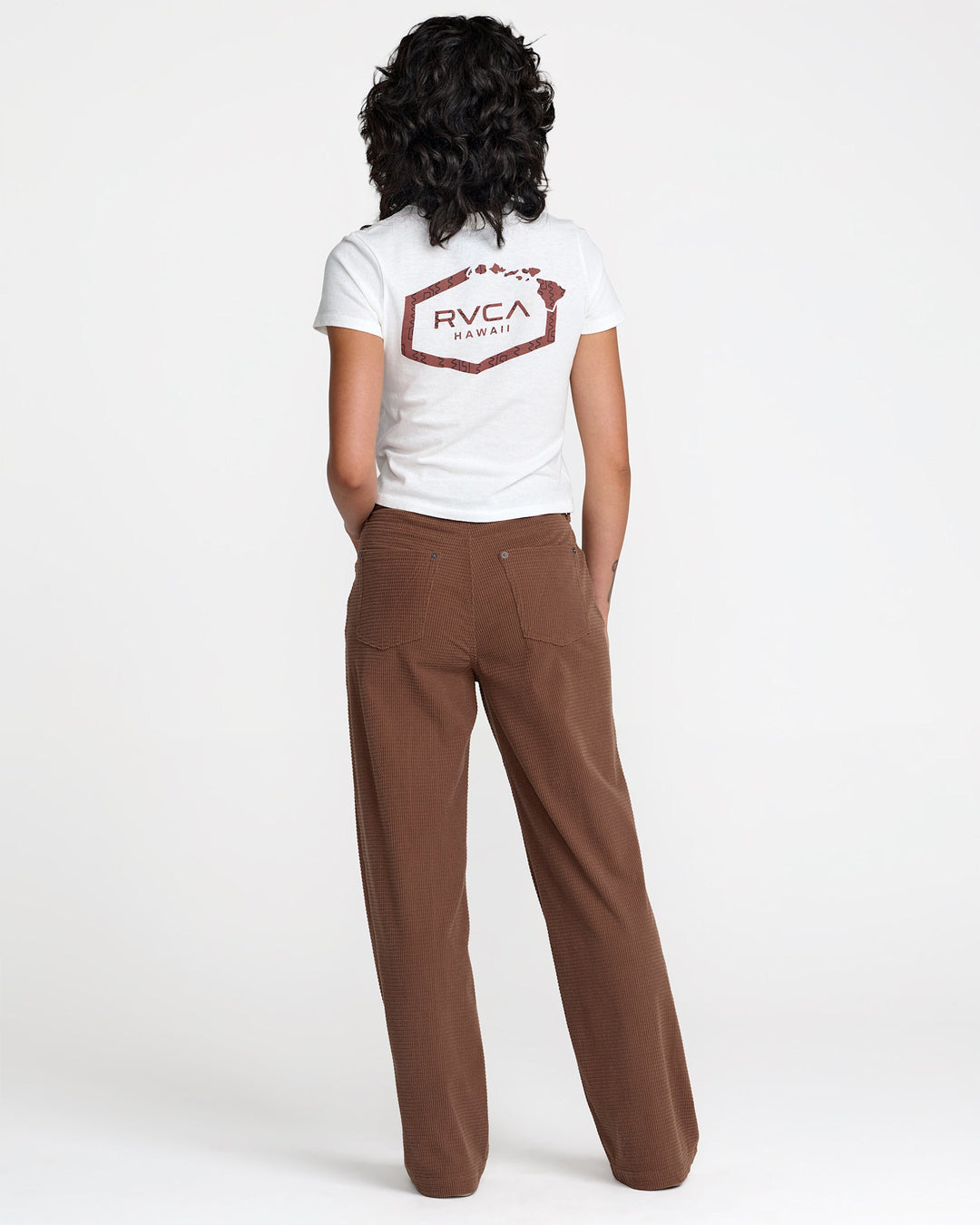 Rvca Coco Cord (Womens) | Nutmeg