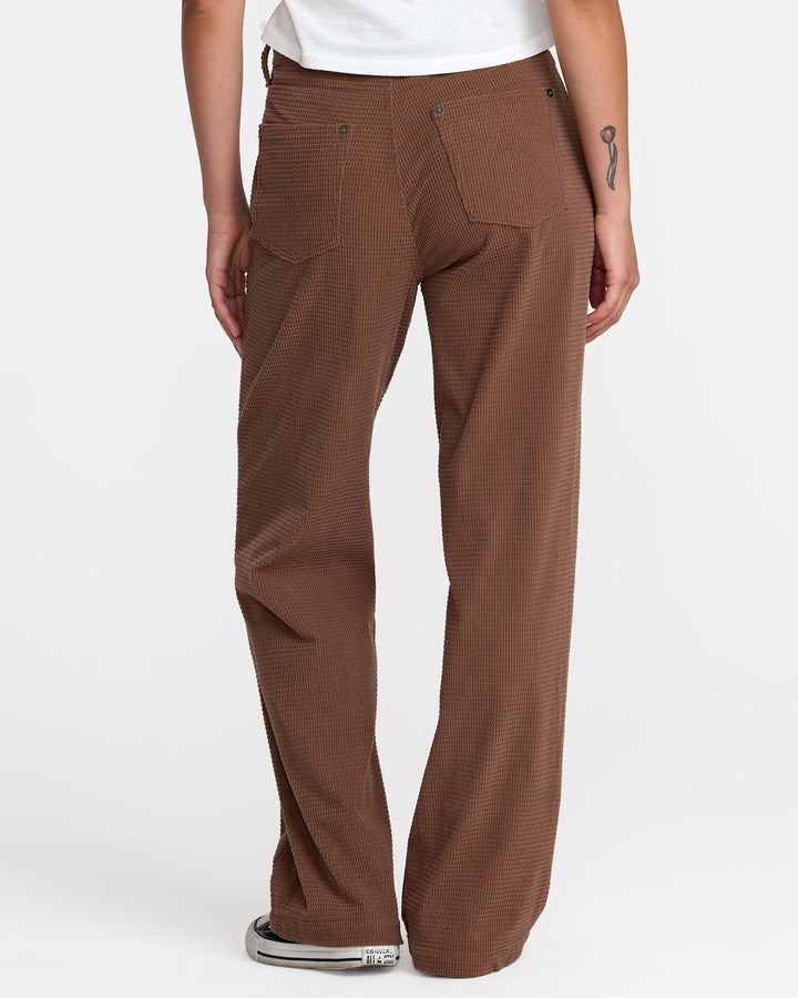 Rvca Coco Cord (Womens) | Nutmeg