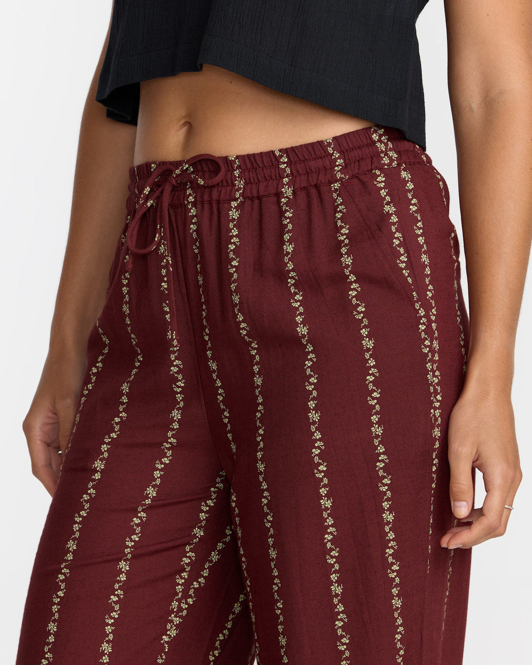 Rvca Florence Pant (Womens) | Madder Brown