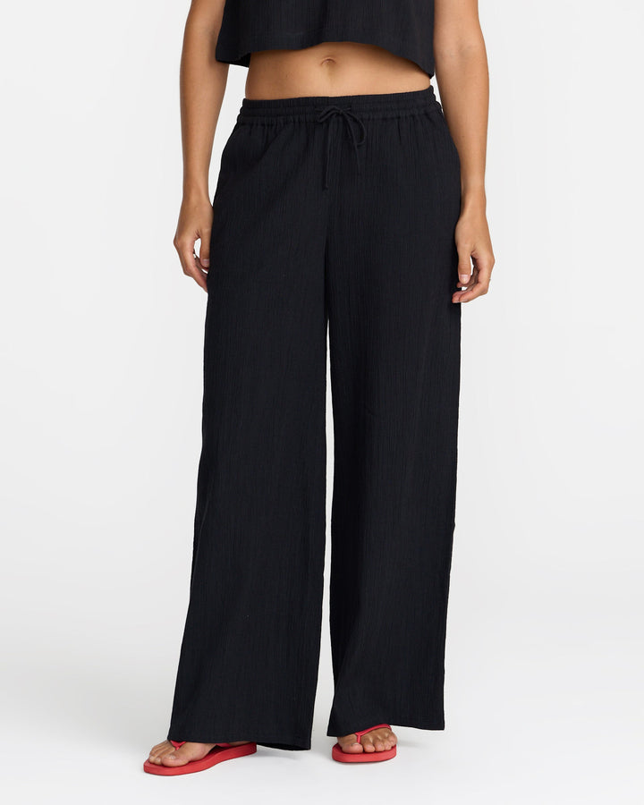 Rvca New Yume Wl Pant (Womens) | Rvca Black
