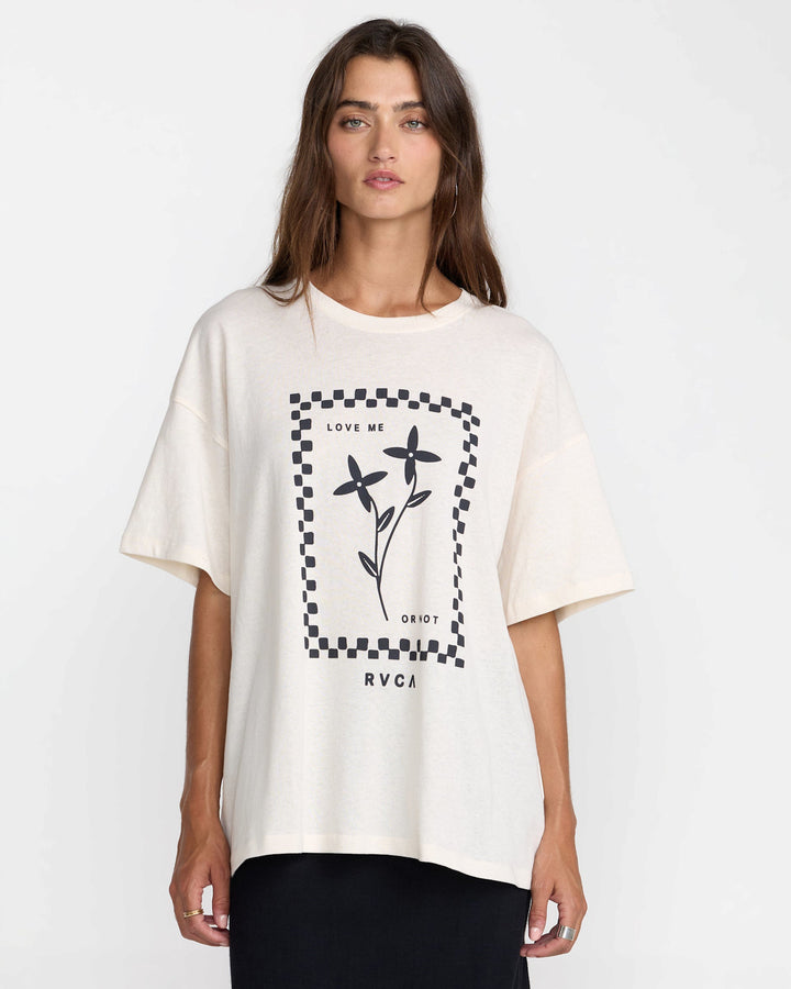 RVCA Love Me Boyfriend Tee (Women&