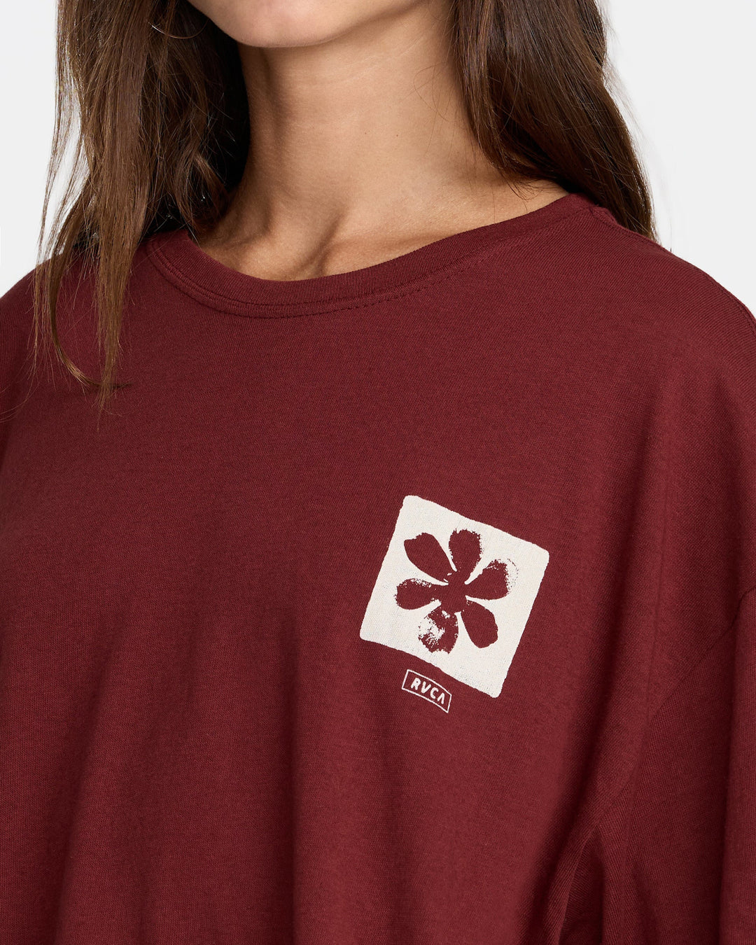 RVCA Open Minds Boyfriend Tee (Women&