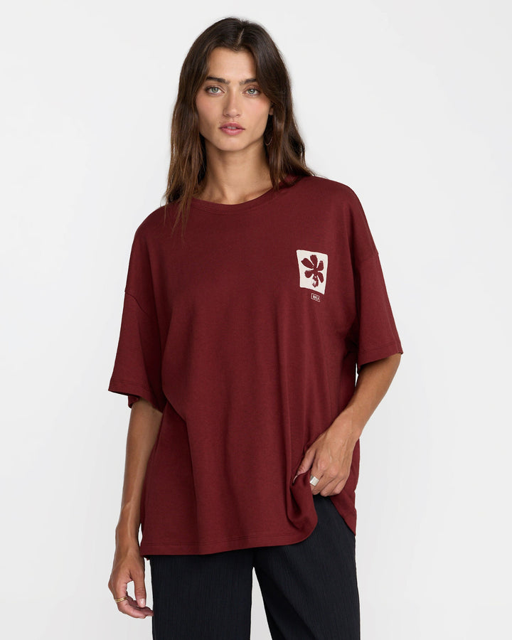 RVCA Open Minds Boyfriend Tee (Women&