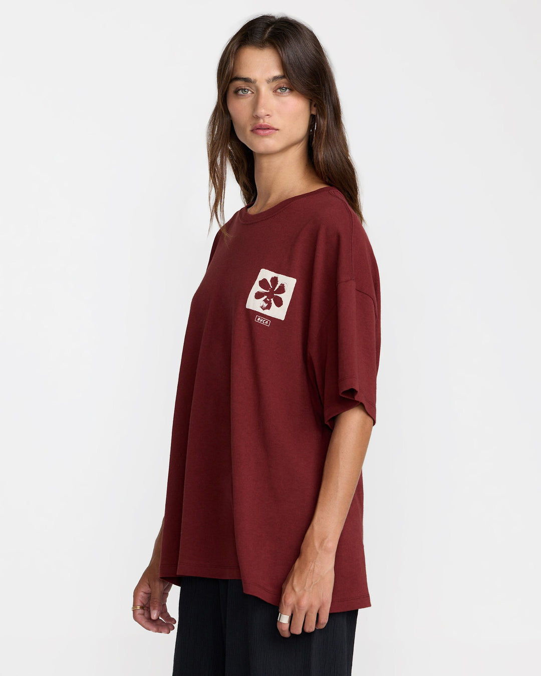 RVCA Open Minds Boyfriend Tee (Women&