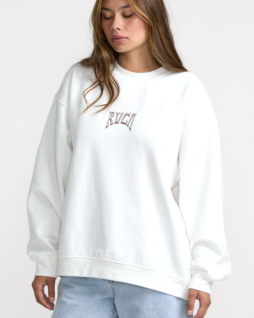 RVCA Baggie Bf Crew (Women&