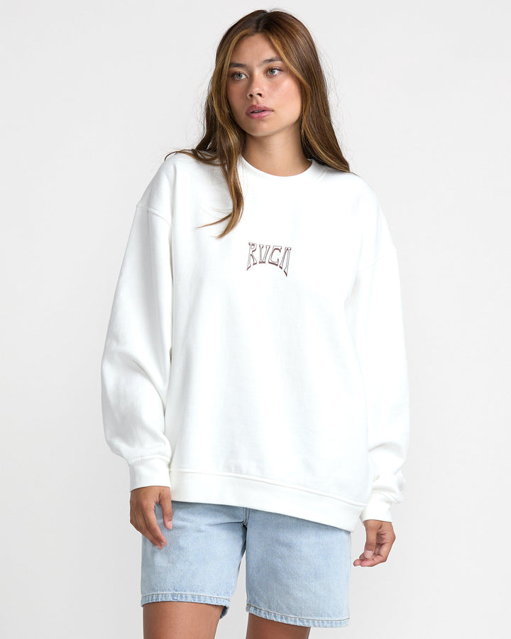 RVCA Baggie Bf Crew (Women&