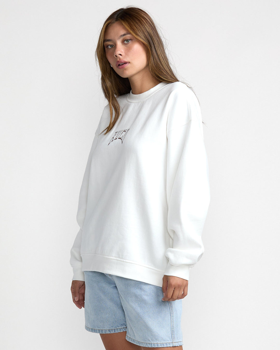 RVCA Baggie Bf Crew (Women&