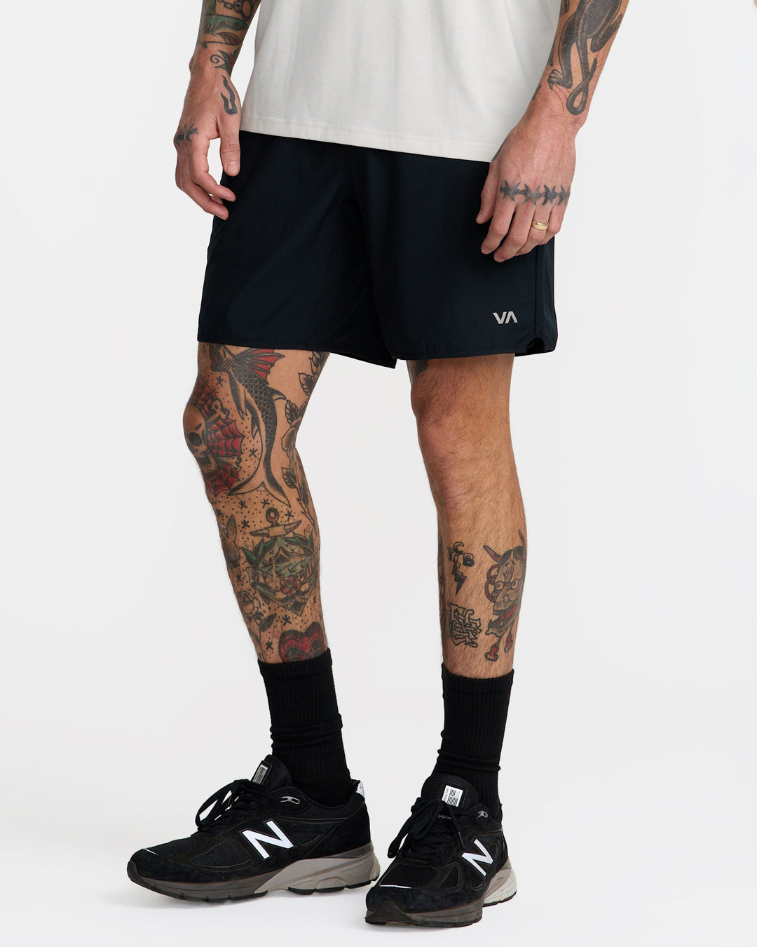 Rvca Yogger Stretch 17 (Mens) | Black