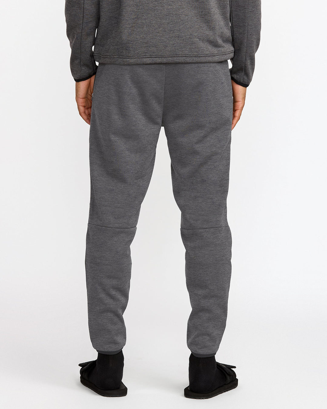 Rvca Balance Tech Fleece Sweatpant (Mens) | Black Heather