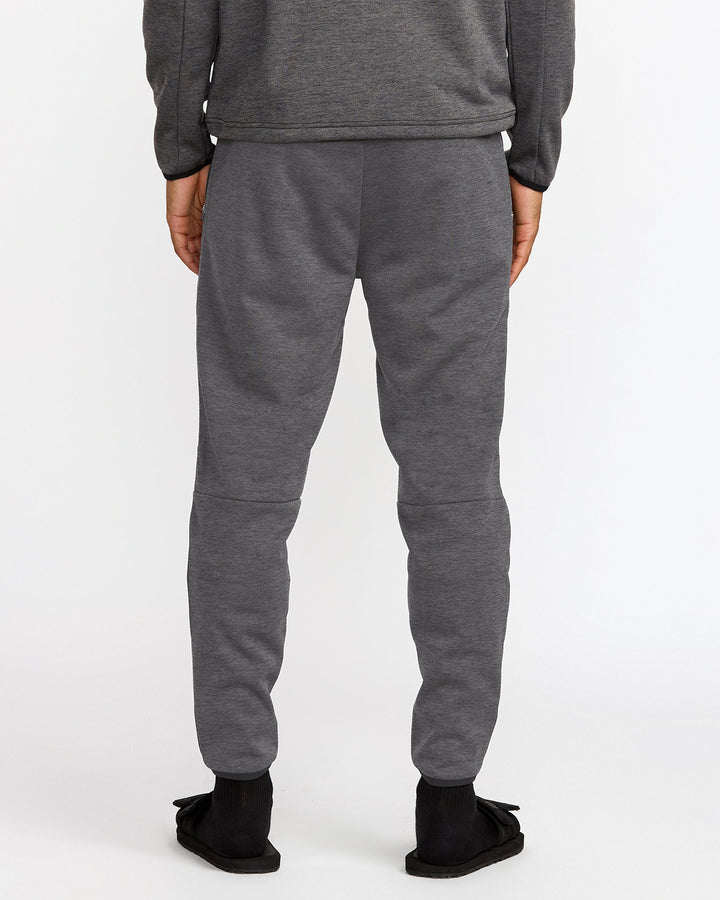 Rvca Balance Tech Fleece Sweatpant (Mens) | Black Heather